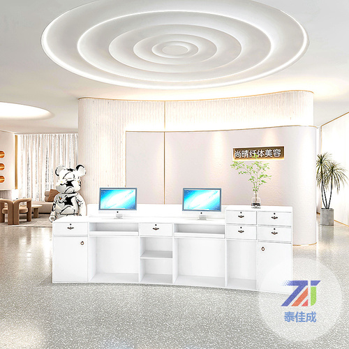 玻璃钢前台造型035