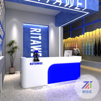 玻璃钢前台造型005