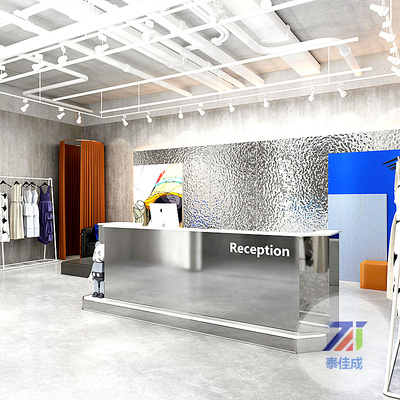 玻璃钢前台造型004