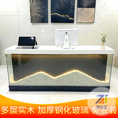 玻璃钢前台造型013