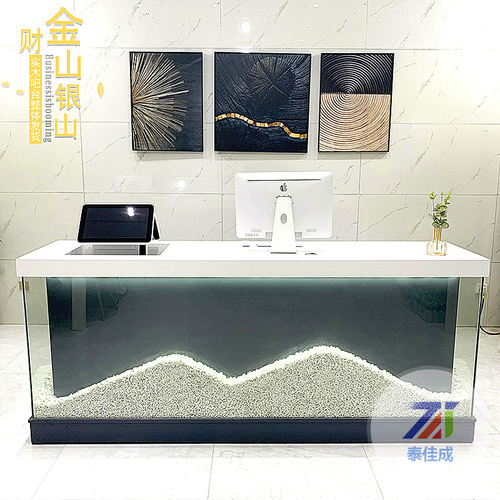 玻璃钢前台造型020