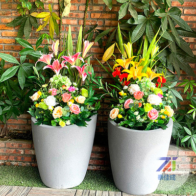 玻璃钢花盆花箱007