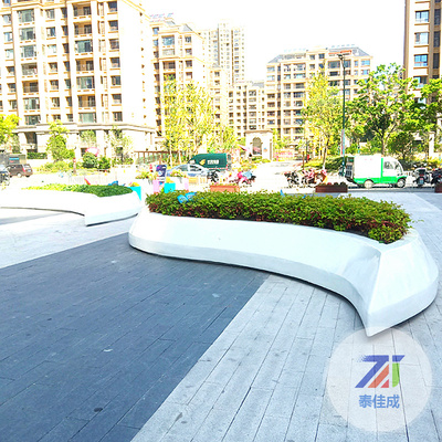 玻璃钢树池坐凳009