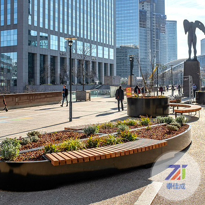 玻璃钢树池坐凳011