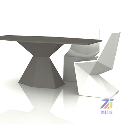 玻璃钢菱形餐椅