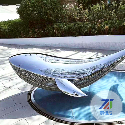 不锈钢雕塑 (10)