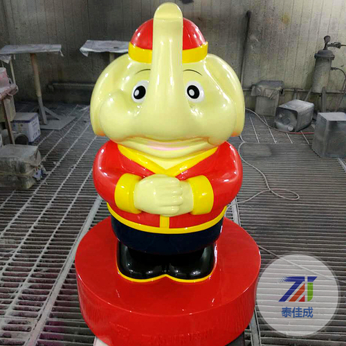喜庆小象雕塑